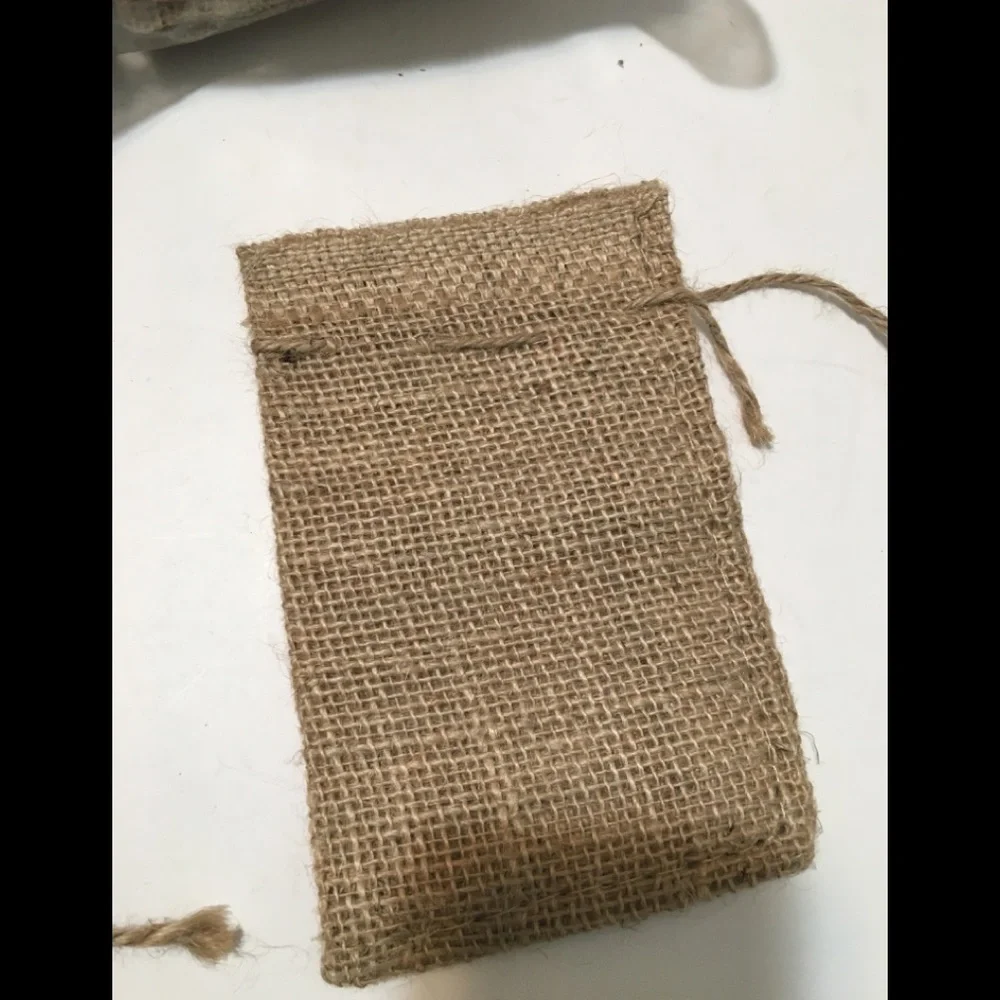 50 Burlap Favor Bags